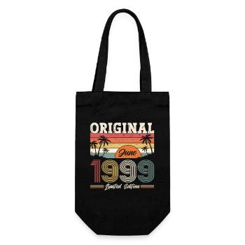 Original Juin 1999 Millésime 1999 25ème Anniversaire 99 - Sac à bouteille - noir - Devant
