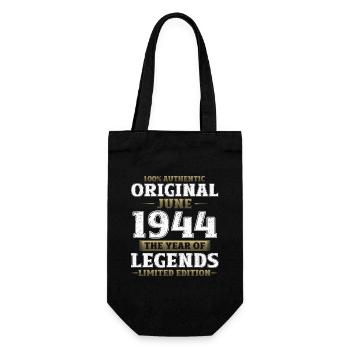 Original Juin 1944 Vintage 1944 Anniversaire 1944 - Sac à bouteille - noir - Devant