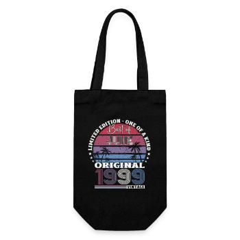 Original Juin 1999 Millésime 1999 Anniversaire 1999 - Sac à bouteille - noir - Devant