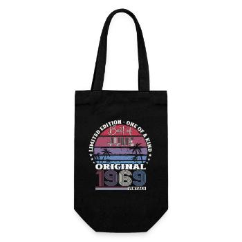 Original Juin 1969 Millésime 1969 Anniversaire 1969 - Sac à bouteille - noir - Devant