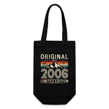 18ème anniversaire Original Juillet 2006 Millésime 2006 - Sac à bouteille - noir - Devant
