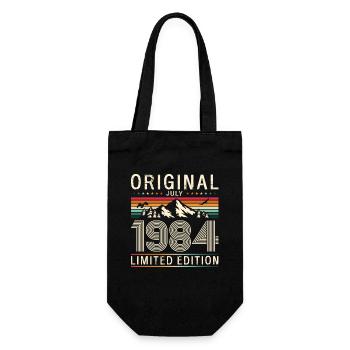 40ème anniversaire Original Juillet 1984 Millésime 1984 - Sac à bouteille - noir - Devant