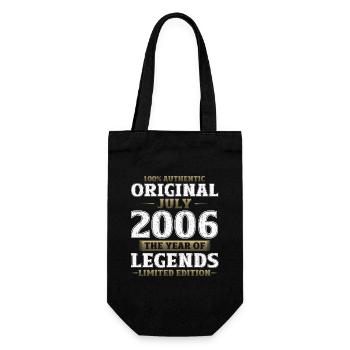 18ème anniversaire Original Juillet 2006 Millésime 2006 - Sac à bouteille - noir - Devant