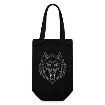 Loup 2024 01 - Sac à bouteille - noir - Devant