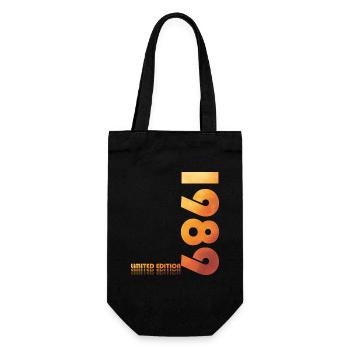 35ème Anniversaire Original 1989 Millésime 1989 - Sac à bouteille - noir - Devant