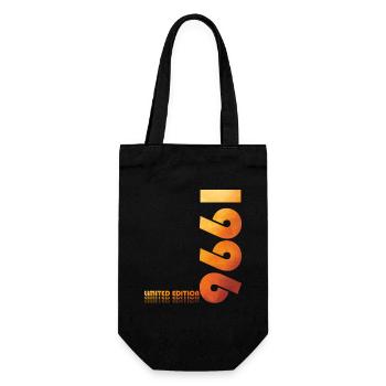 29th Birthday Original 1996 Vintage 1996 - Gift Bag for Bottles - black - Front