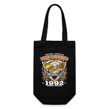 33rd Birthday Original Vintage 1992 Artisan - Gift Bag for Bottles - black - Front