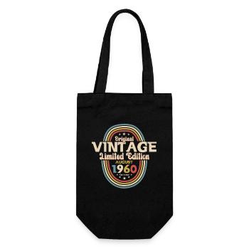 64ème Anniversaire Original Août 1960 Millésime 1960 - Sac à bouteille - noir - Devant