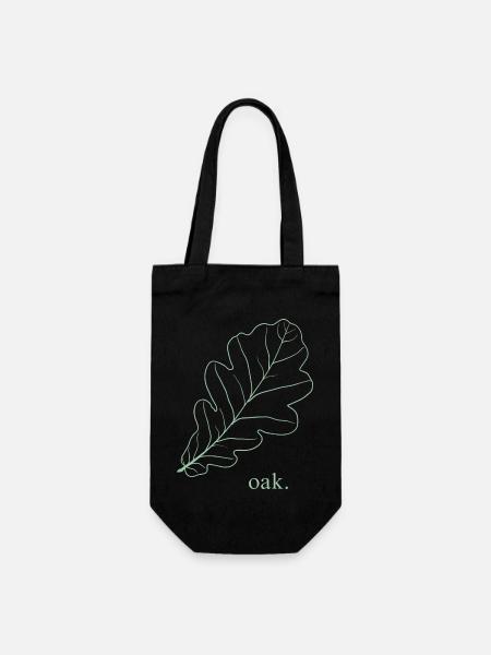 Oak. - Gift Bag for Bottles - black