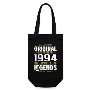 30ème Anniversaire Millésime Septembre 1994 Cru 94 - Sac à bouteille - noir - Devant