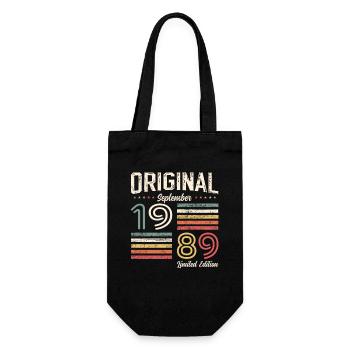 35ème Anniversaire Millésime Septembre 1989 Millésime 89 - Sac à bouteille - noir - Devant