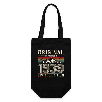 85e anniversaire Légende Septembre 1939 Né 39 - Sac à bouteille - noir - Devant