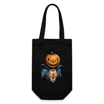 Halloween - Pumpkin Horror on Walpurgis Night - Gift Bag for Bottles - black - Front