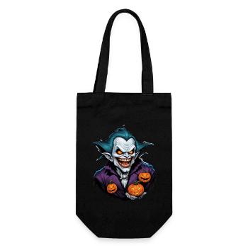 Halloween - Vampire Bloodsucker Horreur avec citrouille - Sac à bouteille - noir - Devant
