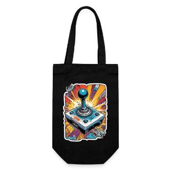 Retro Gamer Adventure Joystick - Sac à bouteille - noir - Devant