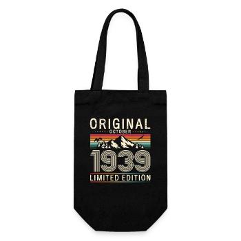 85th Birthday Legend October 1939 Volume 39 - Gift Bag for Bottles - black - Front