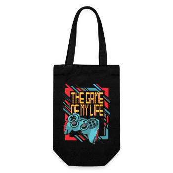 Les jeux de ma vie Gamer Inspiration - Sac à bouteille - noir - Devant