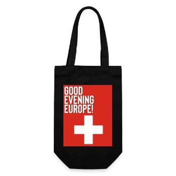 Eurovision Basel - Gift Bag for Bottles - black - Front