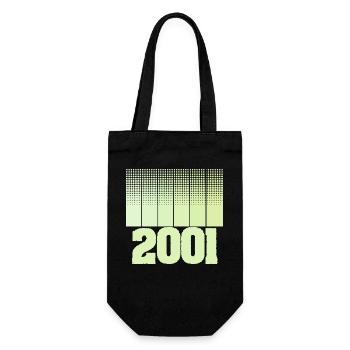 2001 - Gift Bag for Bottles - black - Front