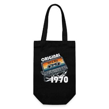 55ème Anniversaire Original Mai Millésime 1970 - Sac à bouteille - noir - Devant