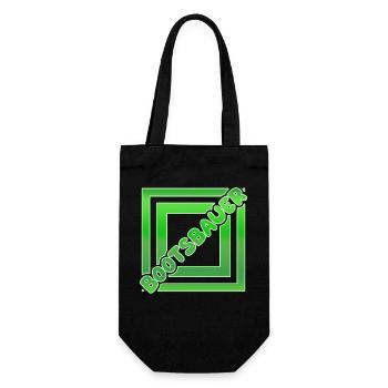 Job Boat Builder - Gift Bag for Bottles - black - Front