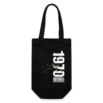 Légende du 55e anniversaire née en 1970 - Sac à bouteille - noir - Devant