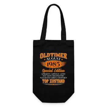 40ème Anniversaire Oldtimer Août Vintage 1985 - Sac à bouteille - noir - Devant