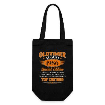 40ème Anniversaire Oldtimer Août Vintage 1986 - Sac à bouteille - noir - Devant