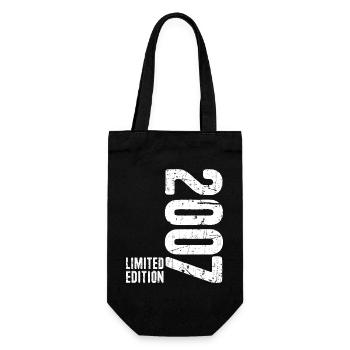 Vintage 2007 18th Birthday Limited Edition 2007 - Geschenkbeutel für Flaschen - Schwarz - Vorne