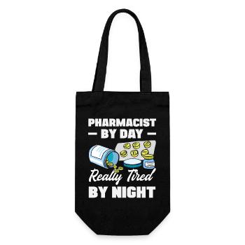 Pharmacien Technicien Pharmaceutique - Sac à bouteille - noir - Devant