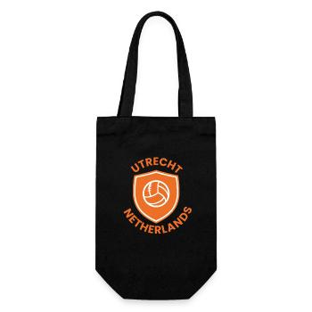 Utrecht Volleyball Shield - Geschenkbeutel für Flaschen - Schwarz - Vorne