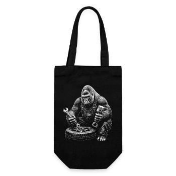 Gorille - Sac à bouteille - noir - Devant