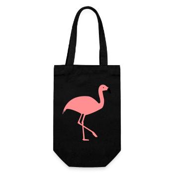 Flamingo - Sac à bouteille - noir - Devant