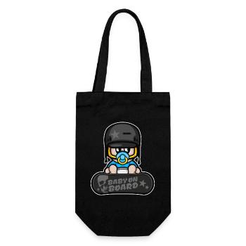 snowboard sports d'hiver de bébé - Sac à bouteille - noir - Devant
