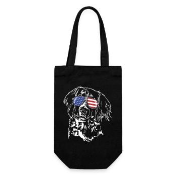 Kleiner Münsterländer Amérique Flag Dogs Wilsigns - Sac à bouteille - noir - Devant