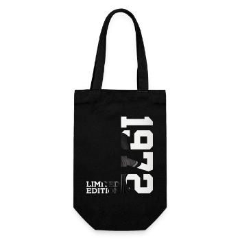 LIMITED EDITION 1972 54TH BIRTHDAY - Gift Bag for Bottles - black - Front