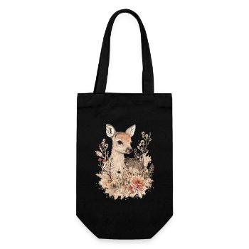 Fawn fawn - Gift Bag for Bottles - black - Front