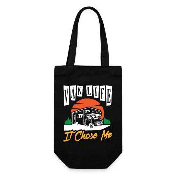 Van Life I Chose Me Campervan - Gift Bag for Bottles - black - Front