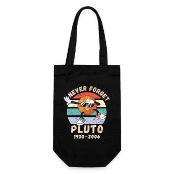 Pluto Never Forget 1930 - 2006 - Gift Bag for Bottles - black - Front
