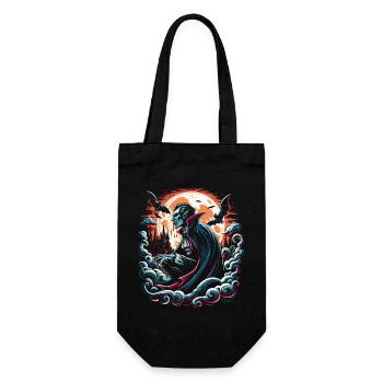 Vampire Halloween - Sac à bouteille - noir - Devant