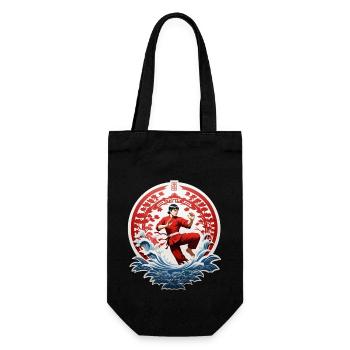 Kung-fu - Sac à bouteille - noir - Devant