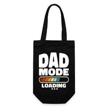Funny Dad Mode Chargement Citation Meilleur Papa Jamais - Sac à bouteille - noir - Devant