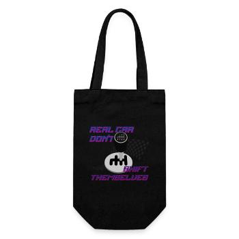 Real Car Shift Themes - Geschenkbeutel für Flaschen - Schwarz - Vorne