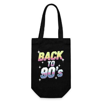 Back to 90's - Sac à bouteille - noir - Devant