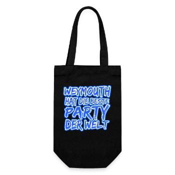 Gift for Weymouth - Gift Bag for Bottles - black - Front
