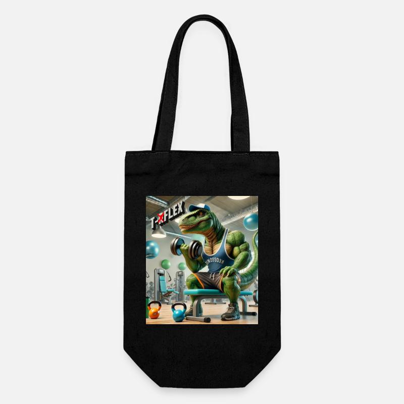 Dino T RFLEX - Geschenkbeutel für Flaschen - Schwarz
