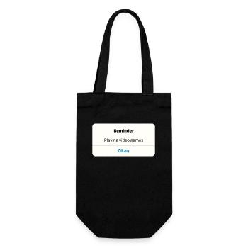 C’est parti ! T-shirt - Cadeau parfait pour les joueurs - Sac à bouteille - noir - Devant