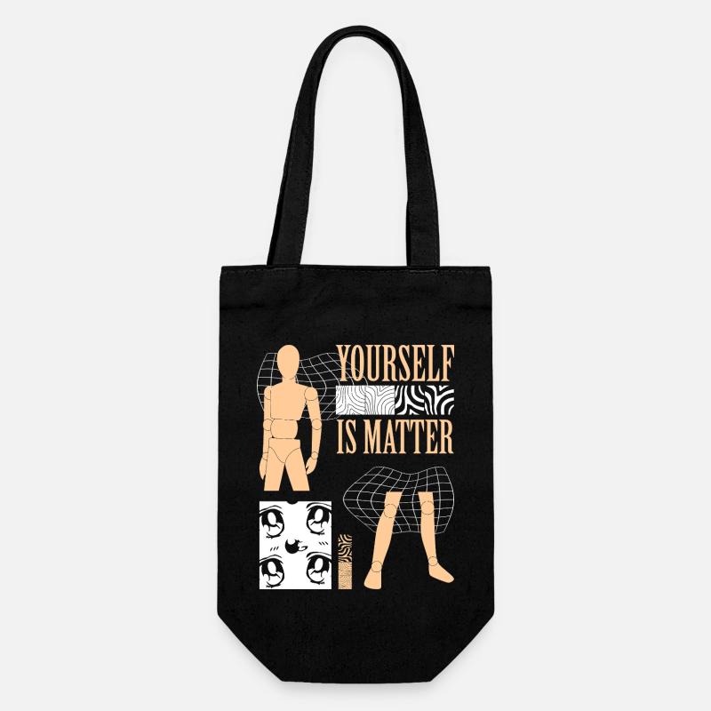Vous-même, c’est la matière - Sac à bouteille - noir