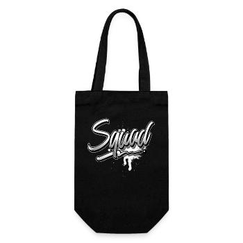 Squad - Gift Bag for Bottles - black - Front