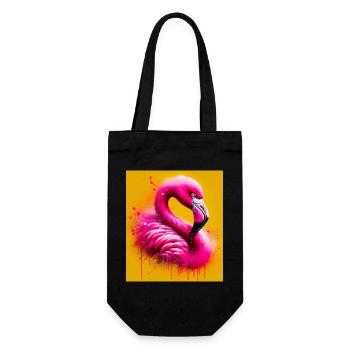 Flamant - Sac à bouteille - noir - Devant